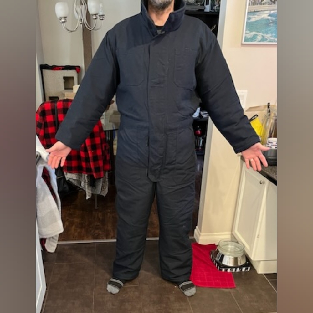 Insulated Full body Coveralls Size Large